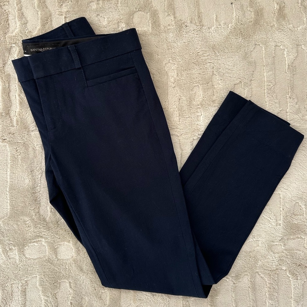 Banana Republic Dark Blue Sloan Pants